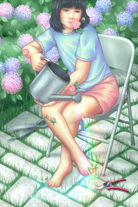 Featured in the Your Body is a Garden zine