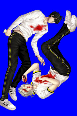 Fanart of He Tian and Jian Yi from 19 Days