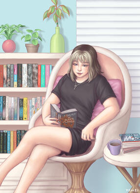 Commissioned portrait